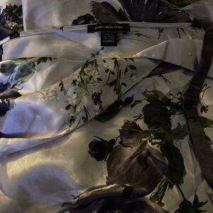 Jones New York Satin nightgown with Floral Design